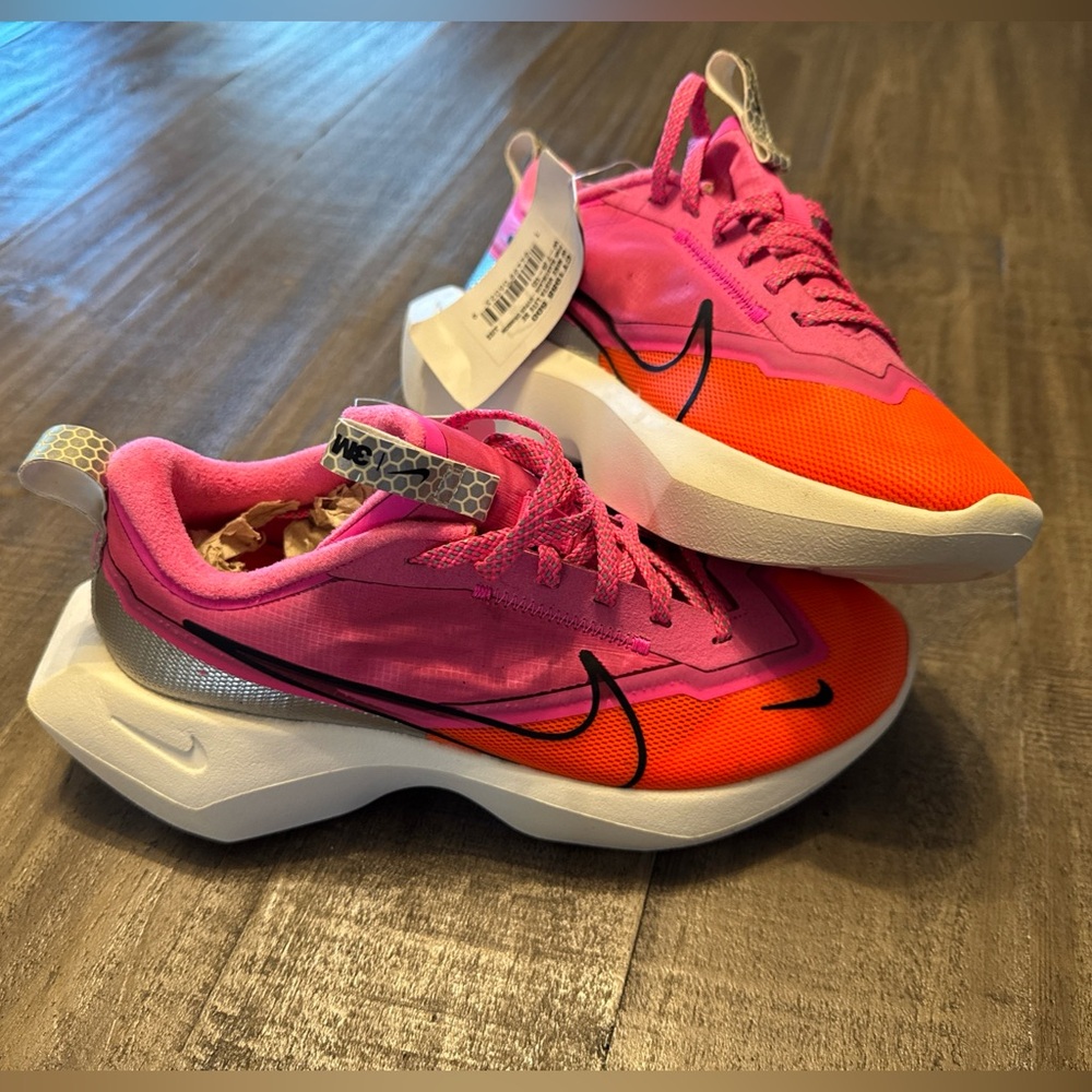 Nike Vista Lite 3M Pink Crimson White Athletic Shoes Women's Size 7 (CT1988-600)